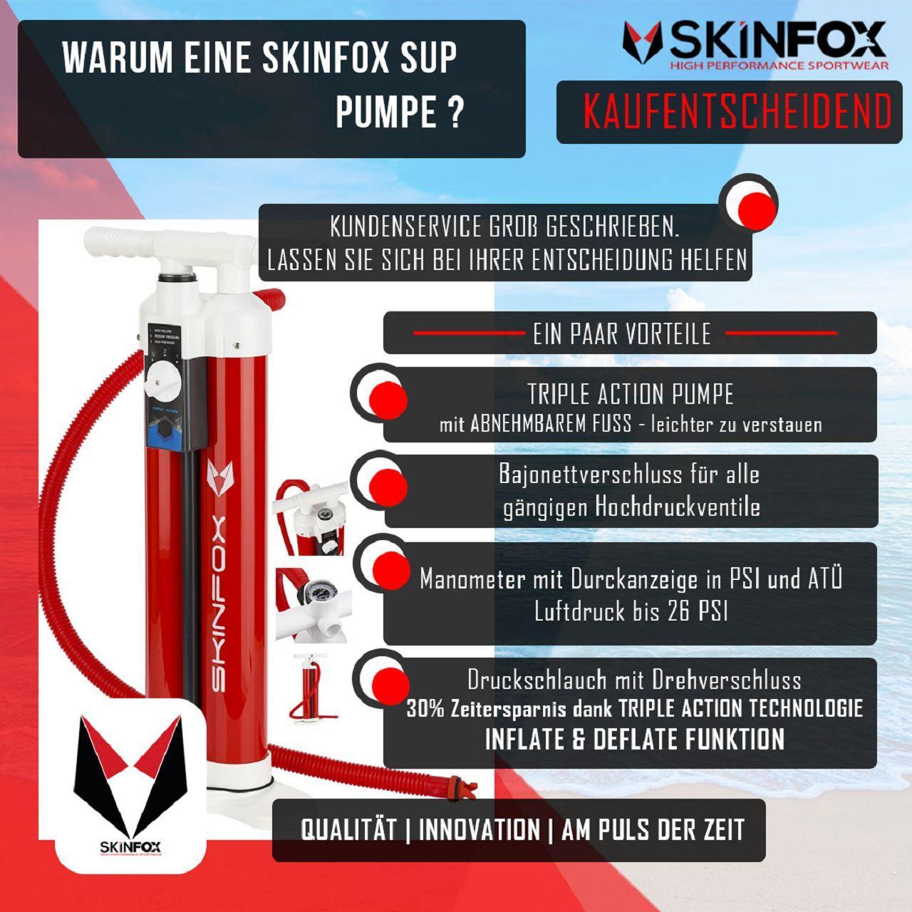 SKINFOX TRIPLE-Action Pump HP6 SUP Pumpe