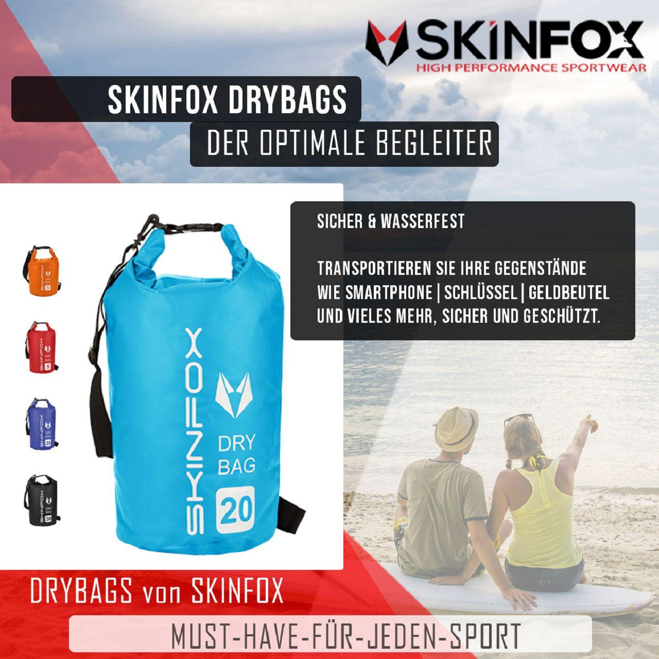 SKINFOX DryBag wasserdichte SUP Tasche in BLAU - Farbe: Blau - Groesse: 30
